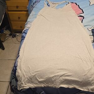 PINK Victoria's Secret White Sleep Dress